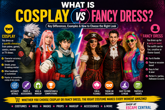 cosplay vs fancy dress