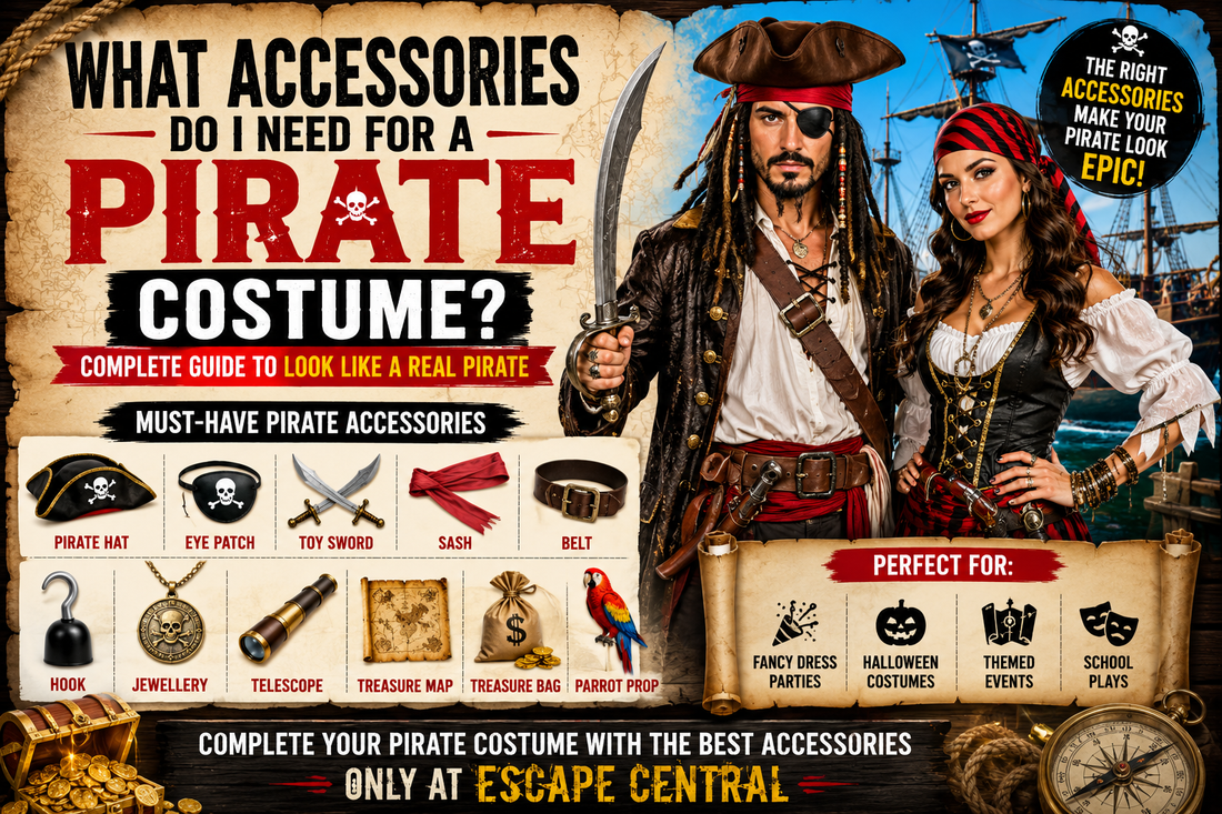 accessories for pirate costume