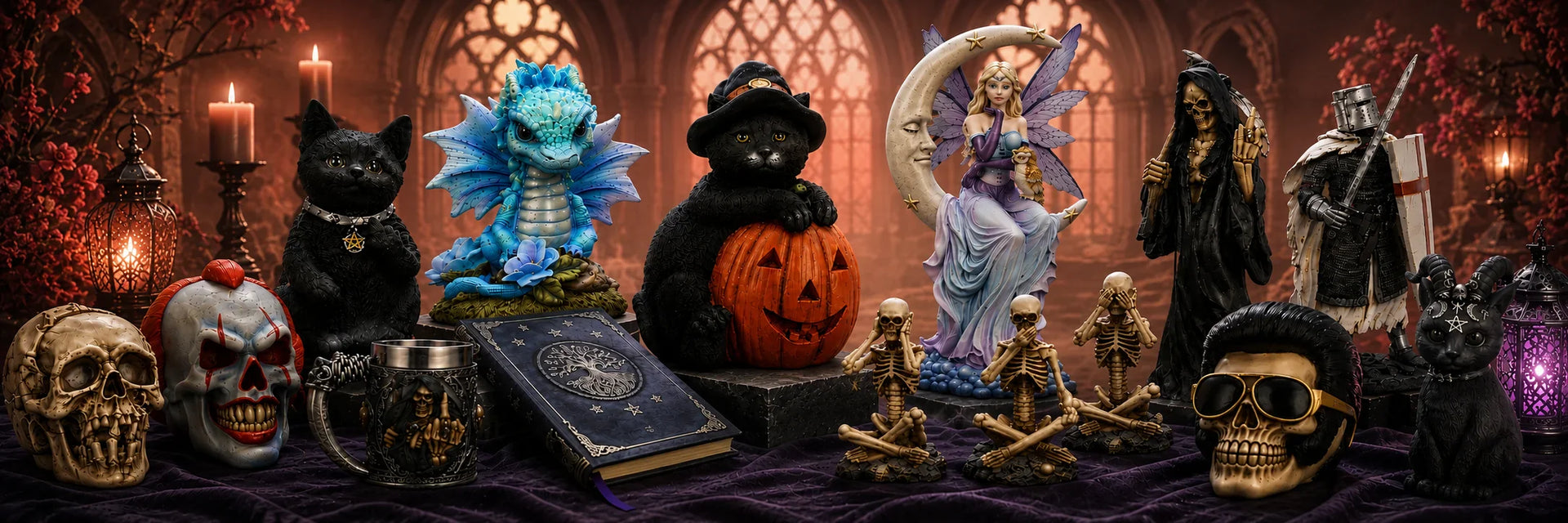 Nemesis Now gothic figures and fantasy collectibles at Escape Central