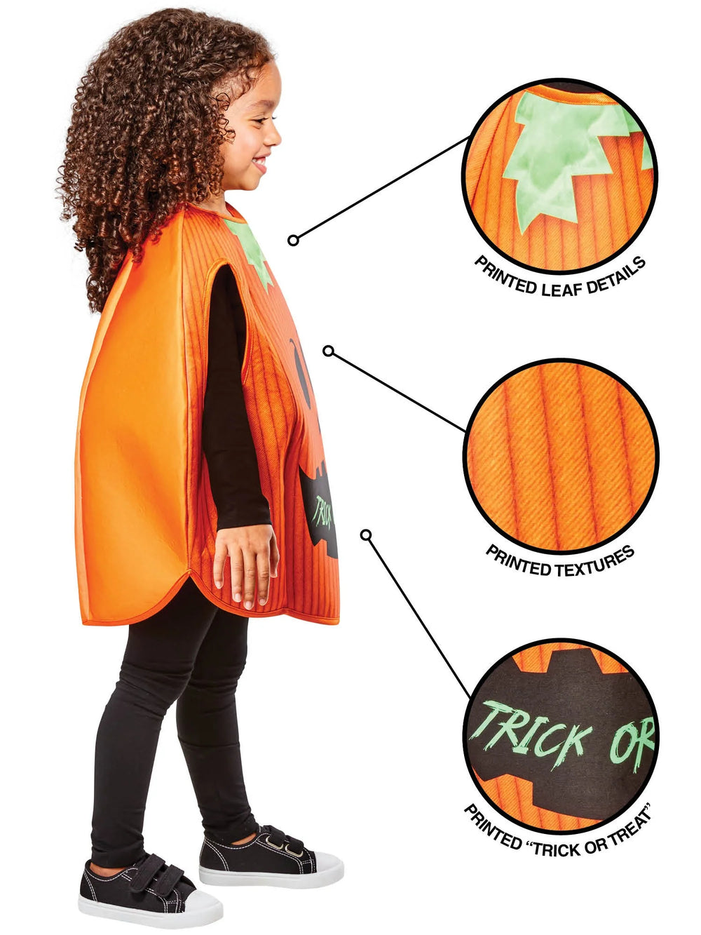 Pumpkin Child Halloween Costume By Rubies