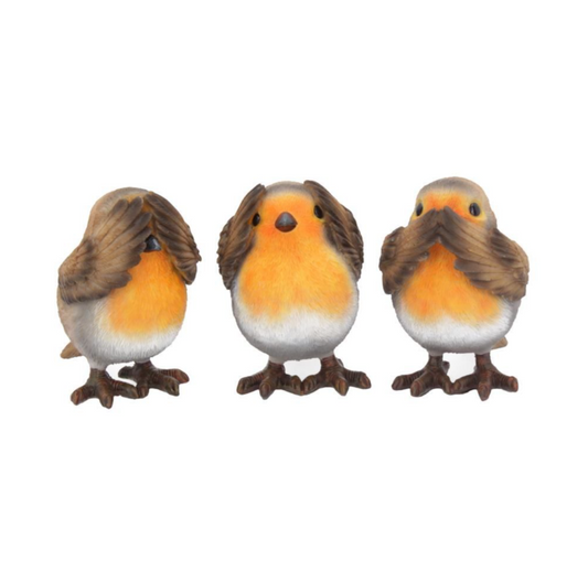 Nemesis Now Three Wise Robins 8cm