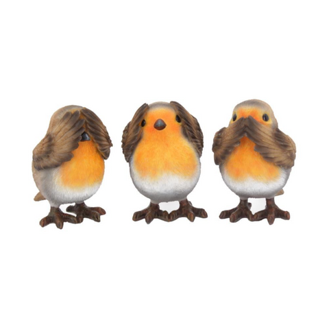 Nemesis Now Three Wise Robins 8cm