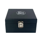 Wise Skies Mini Black Rolling Box