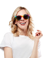 Rainbow Pride Sun Glasses By Rubies