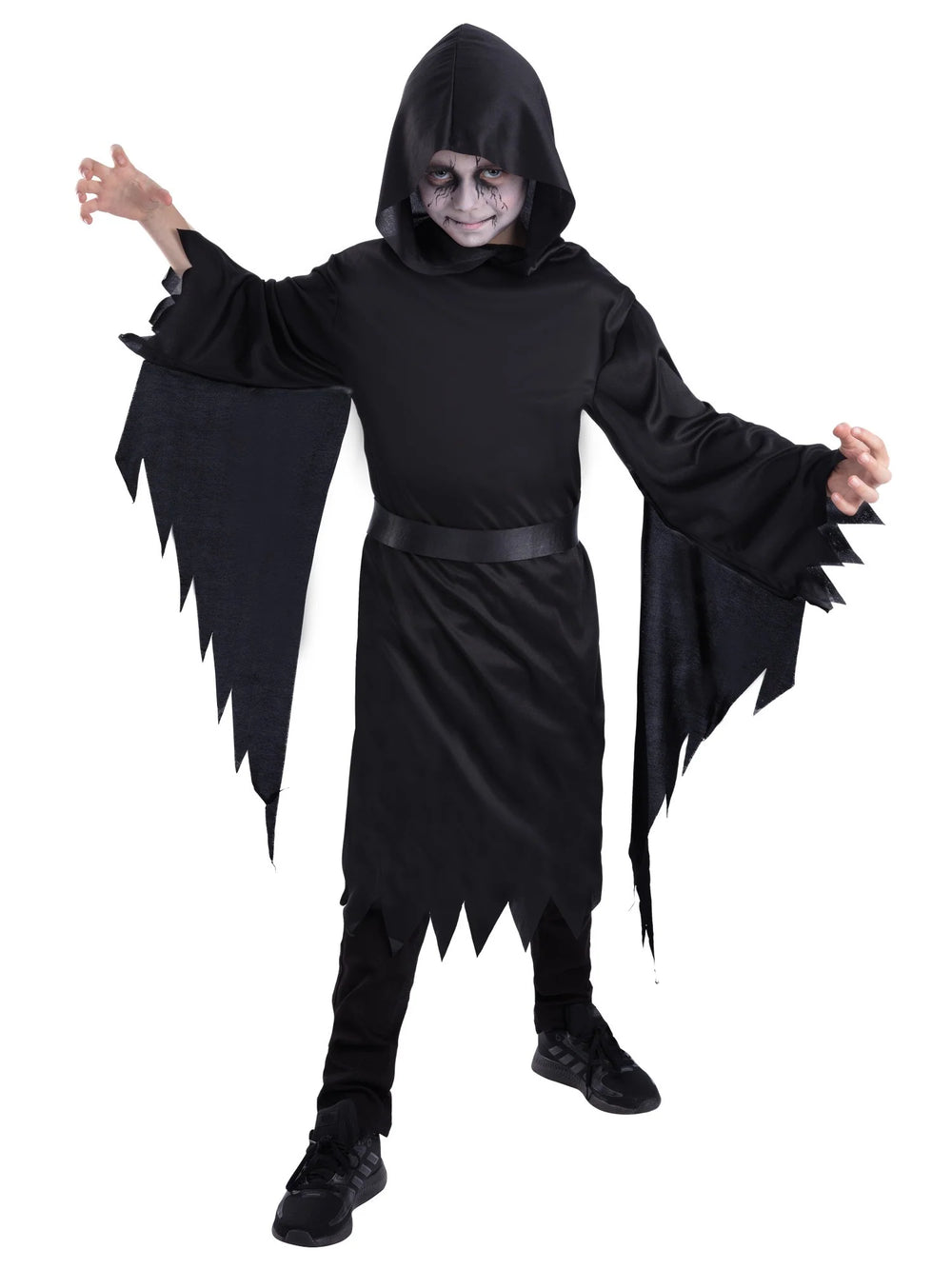 Screamer Ghost Costume, Black