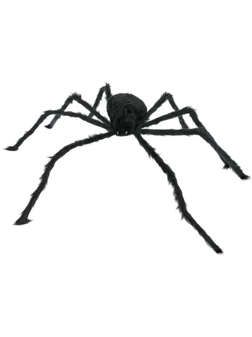 Giant Hairy Spider with Light Up Eyes, Black