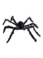Giant Hairy Spider with Light Up Eyes, Black
