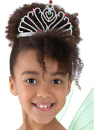 Fan Design Tiara, Silver by Smiffys