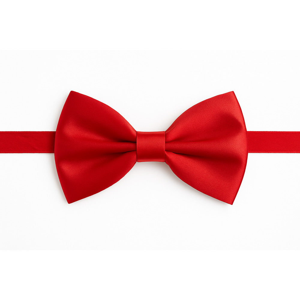 Satin Bow Tie Adjustable Pre-Tied