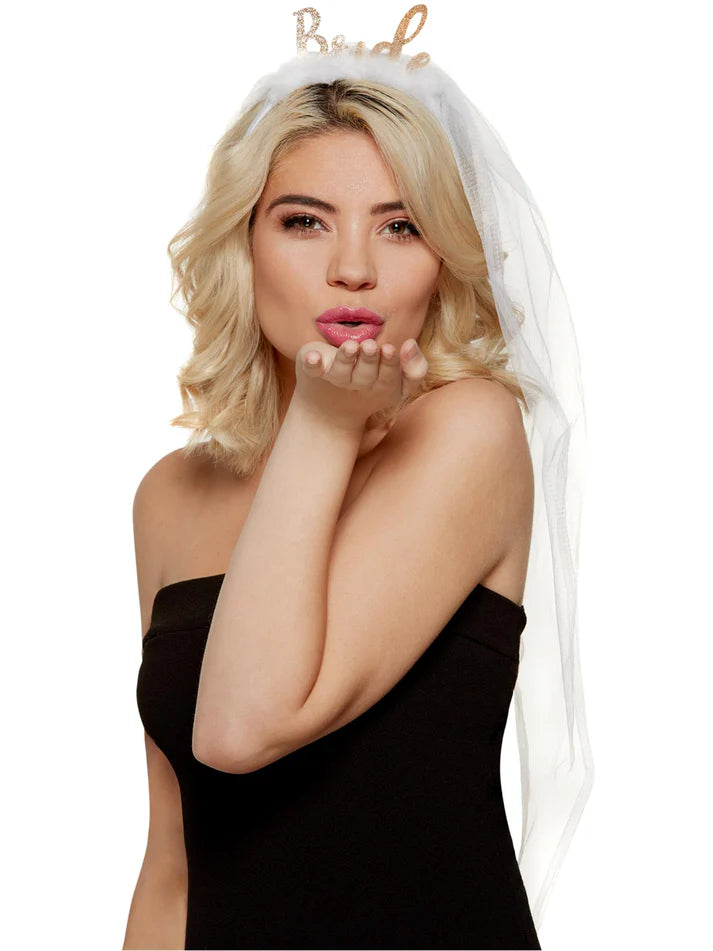 Bride Headband by Smiffys