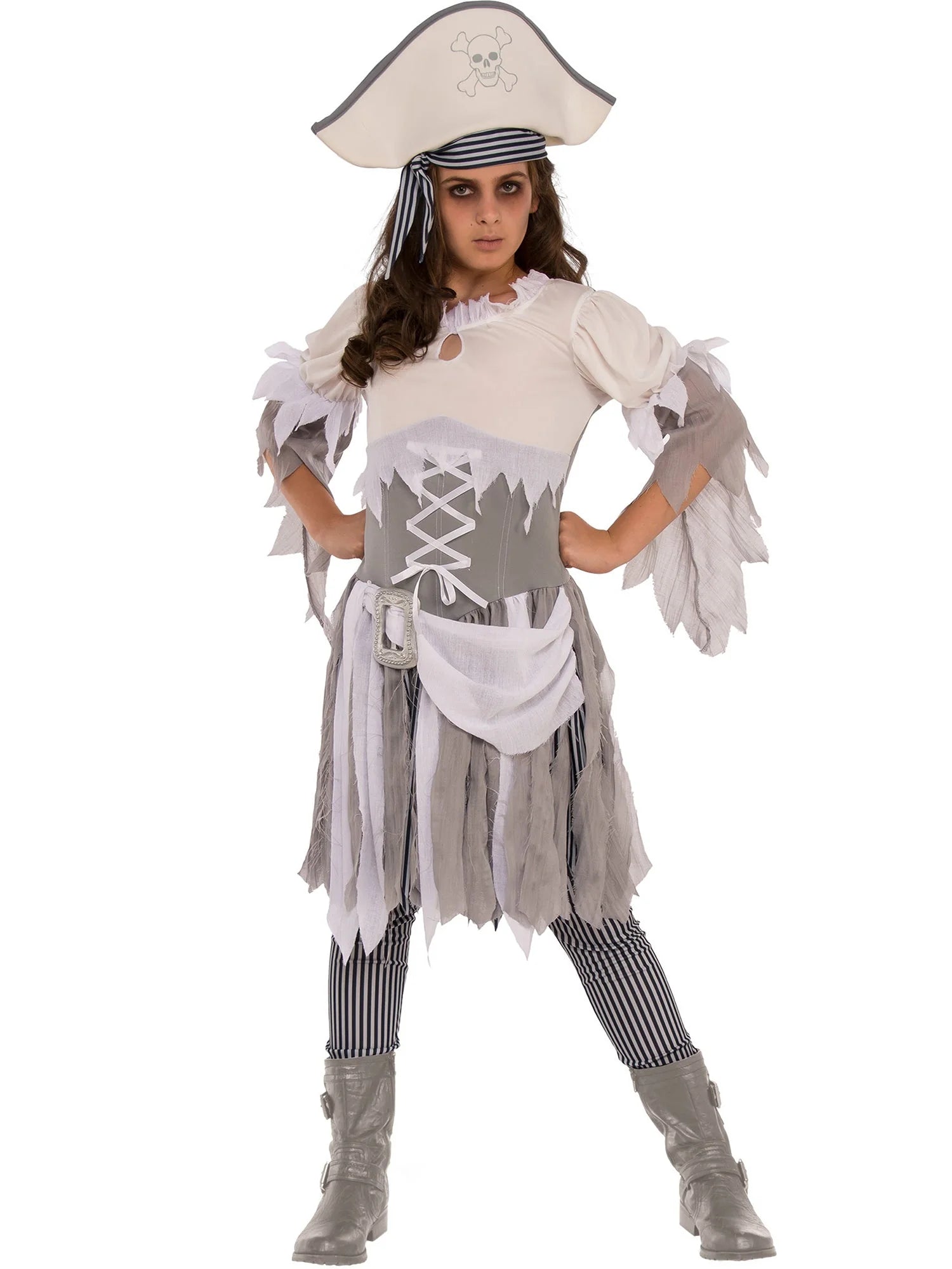 Rubies Ghost Pirate Girl Kids Costume Small