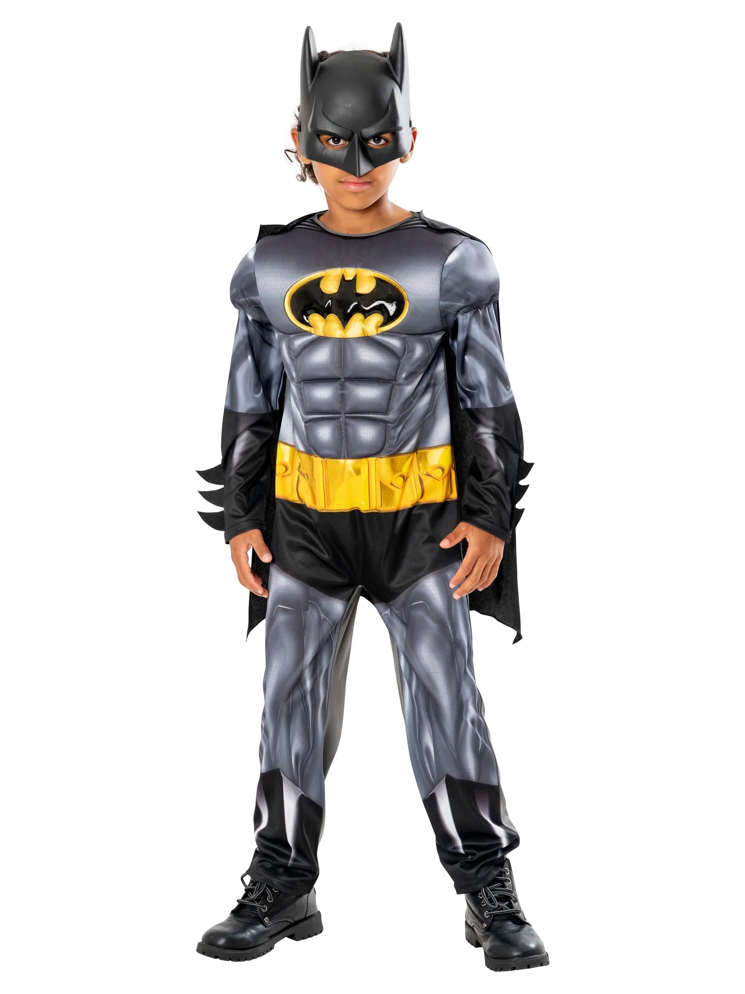 Rubies Metallic Batman Kids Costume (5-6)