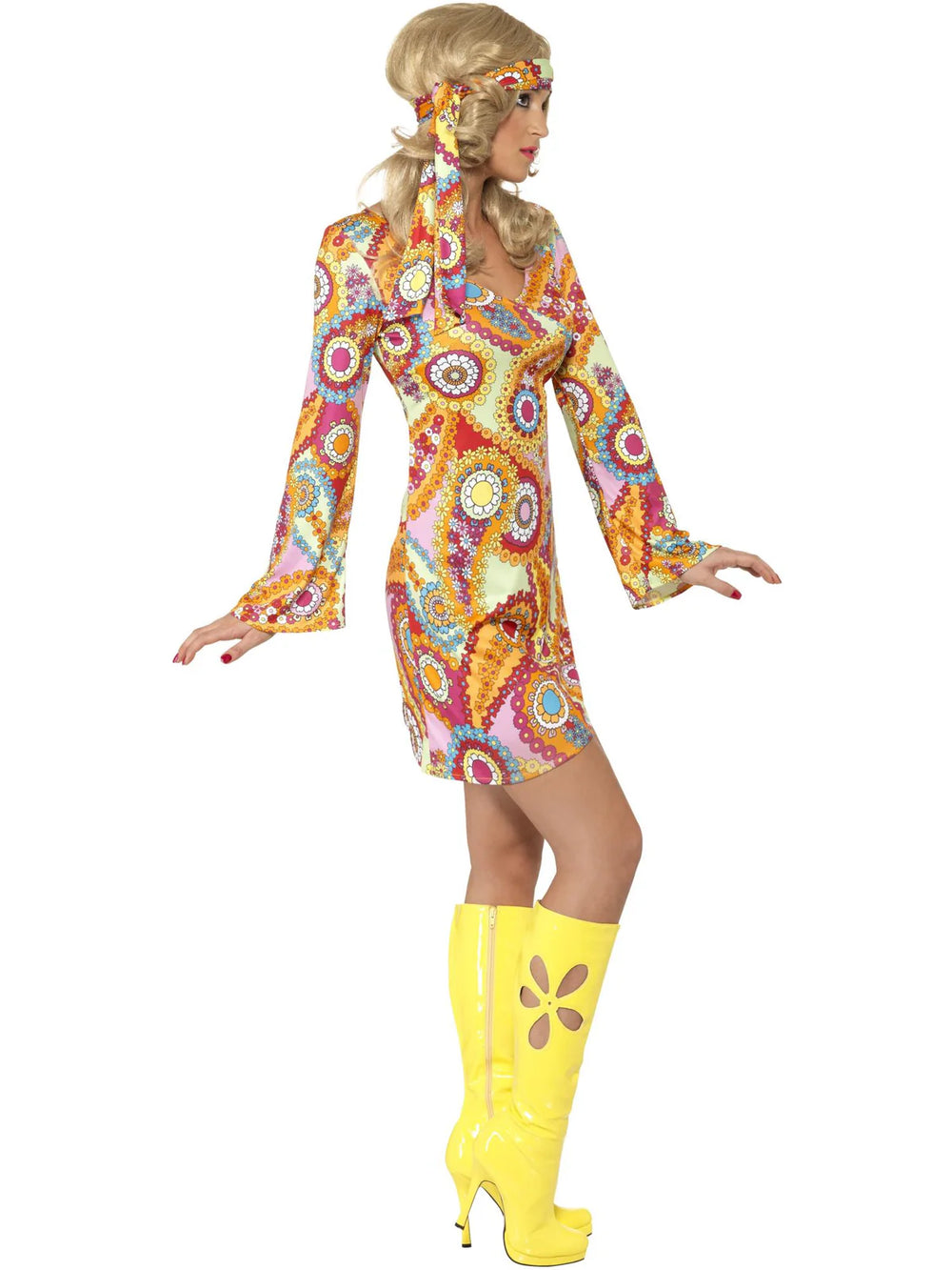 60s Hippie Women's Costume by Smiffys