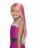 Barbie Pink Sparkle Wig by Rubies