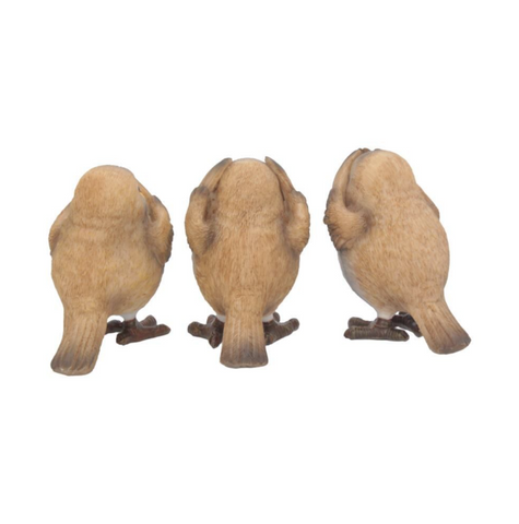 Nemesis Now Three Wise Robins 8cm