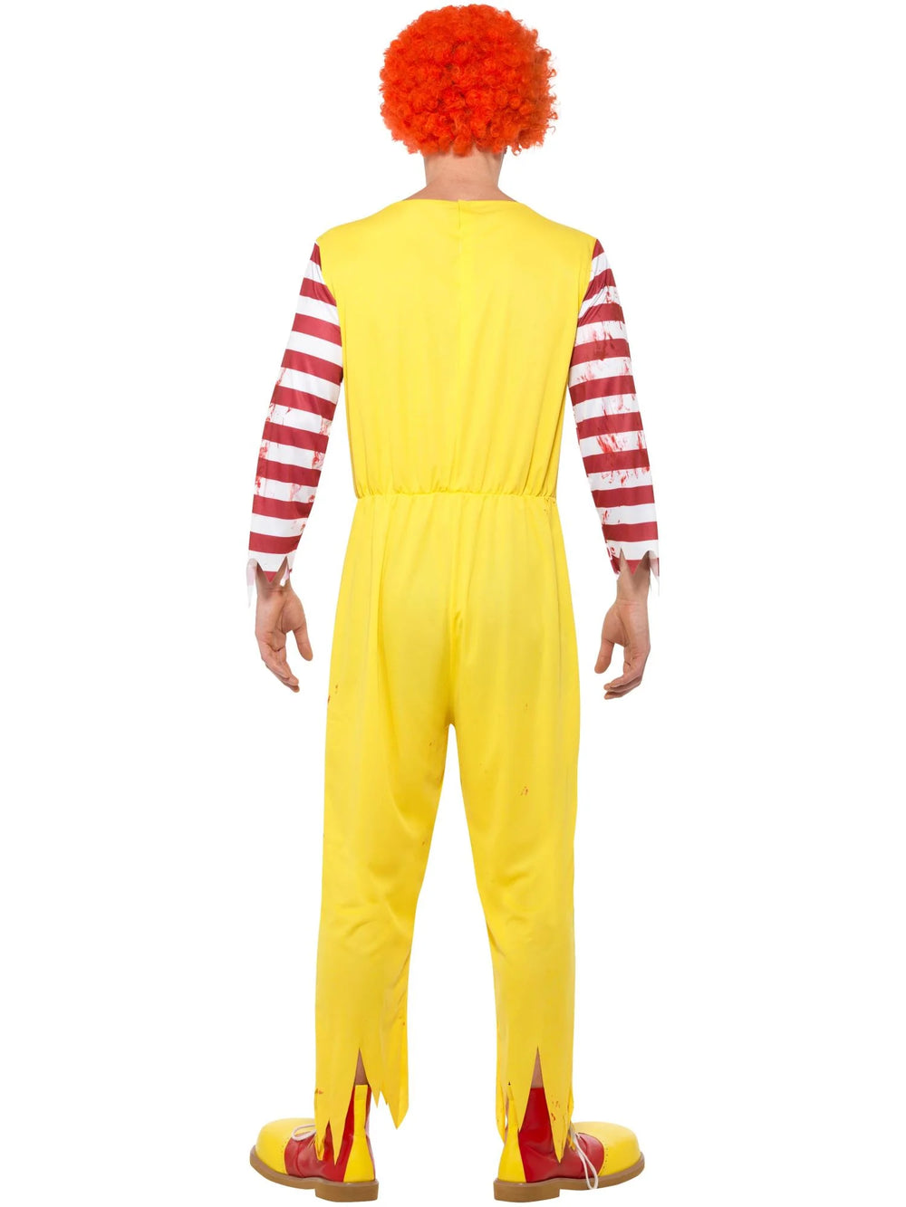 Kreepy Killer Clown Costume, Yellow & Red By Rubies