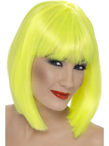 Partyrama Short Bob Wig with Fringe by Smiffy's