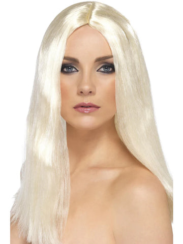 Star Style long Straight Wig By Smiffys