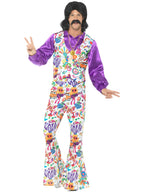 Smiffys 60s Groovy Hippie Suit Costume