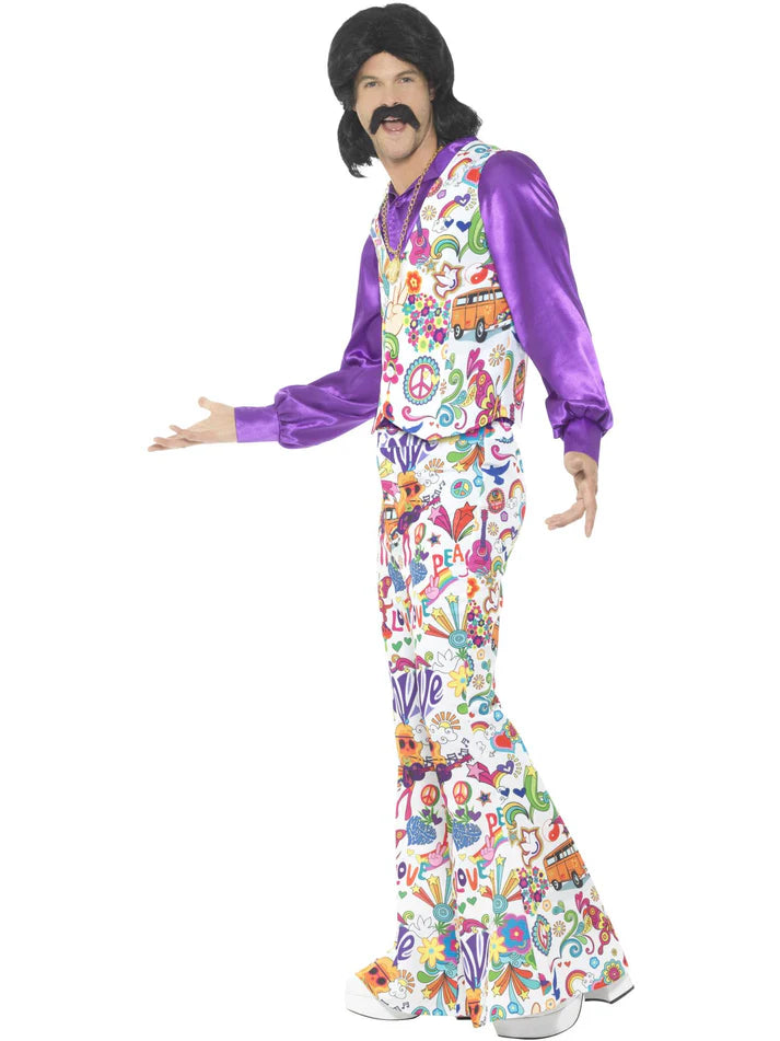 Smiffys 60s Groovy Hippie Suit Costume