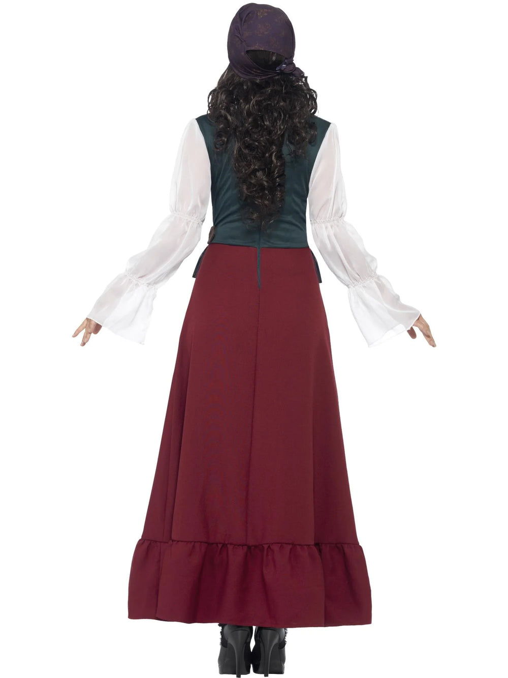 Deluxe Pirate Buccaneer Beauty Costume, Purple