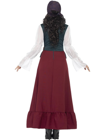 Deluxe Pirate Buccaneer Beauty Costume, Purple