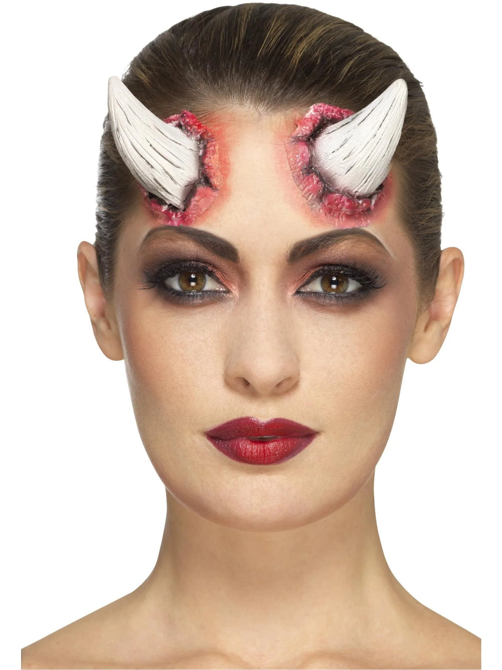 Smiffys Make-Up FX, Latex Devil Horn Prosthetics