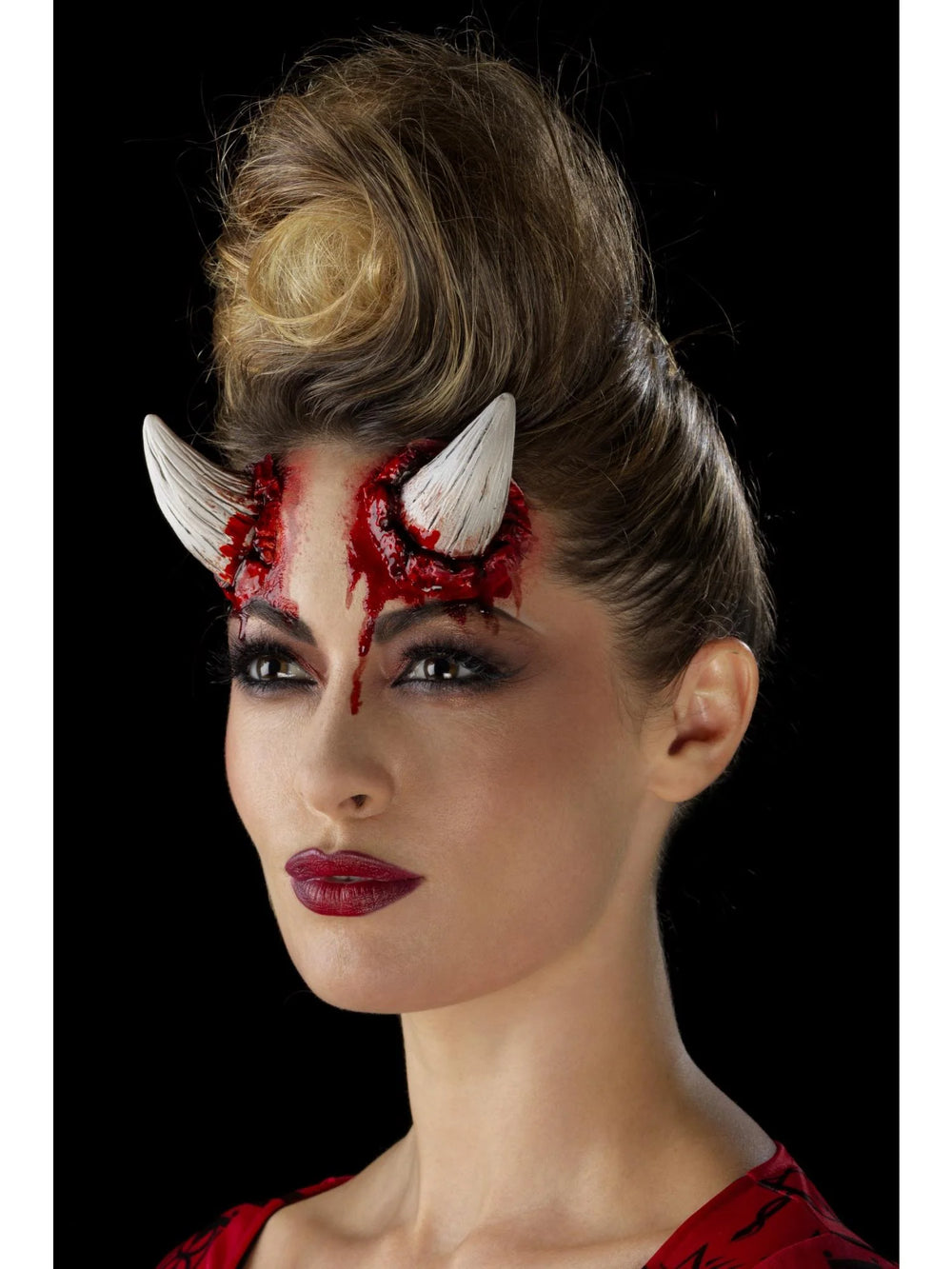 Smiffys Make-Up FX, Latex Devil Horn Prosthetics