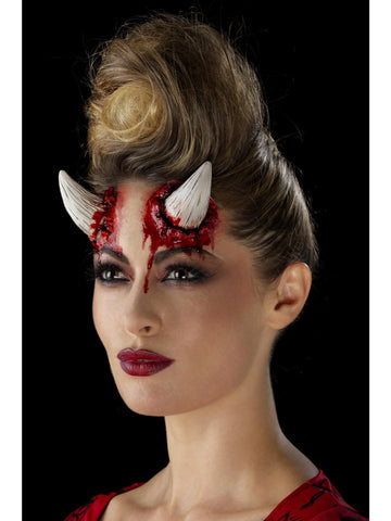 Smiffys Make-Up FX, Latex Devil Horn Prosthetics