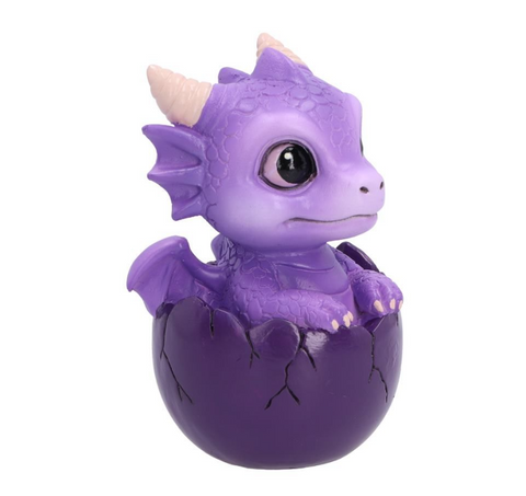 Shellbound Cute Purple Baby Dragon Figurine 8.6cm