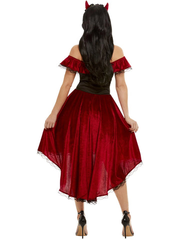 Day Of The Dead Devil Costume, Red By Rubies