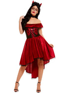 Day Of The Dead Devil Costume, Red By Rubies