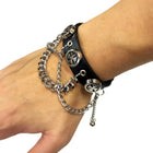 Crosses and Chains Bracelet