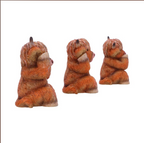Nemesis Now Three Wise Highland Cows 9.6cm
