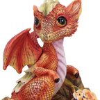 Nemesis Now Marigold Flower Dragon 11cm