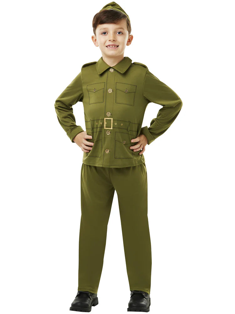 Rubies WW2 Soldier Kids Costume (5-6)