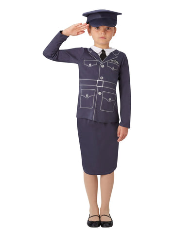 W.R.A.F Girl Kids Costume by Rubies