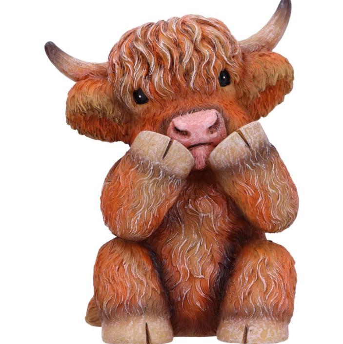 Nemesis Now Three Wise Highland Cows 9.6cm
