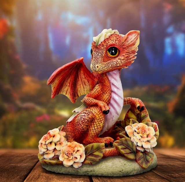 Nemesis Now Marigold Flower Dragon 11cm