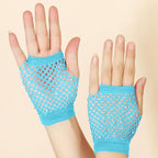 Short Fishnet Gloves