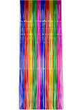 Rainbow Shimmer Curtain by Smiffys