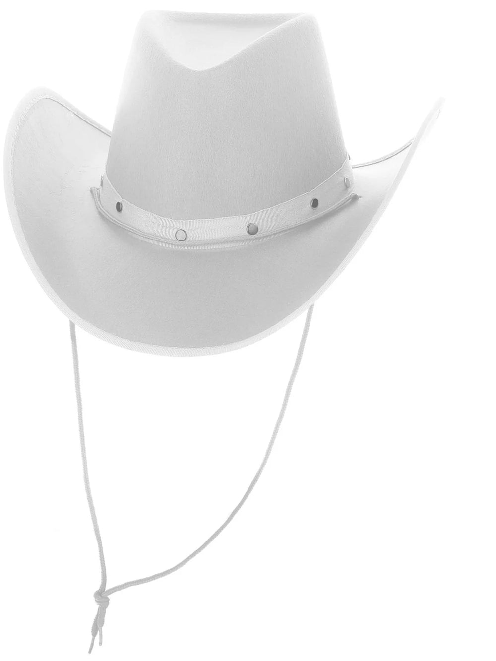 White Cowboy Hat by Smiffys