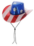 Sequin Stars & Stripes Cowboy Hat