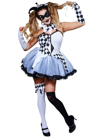 Jesterella Clown Costume By Rubies