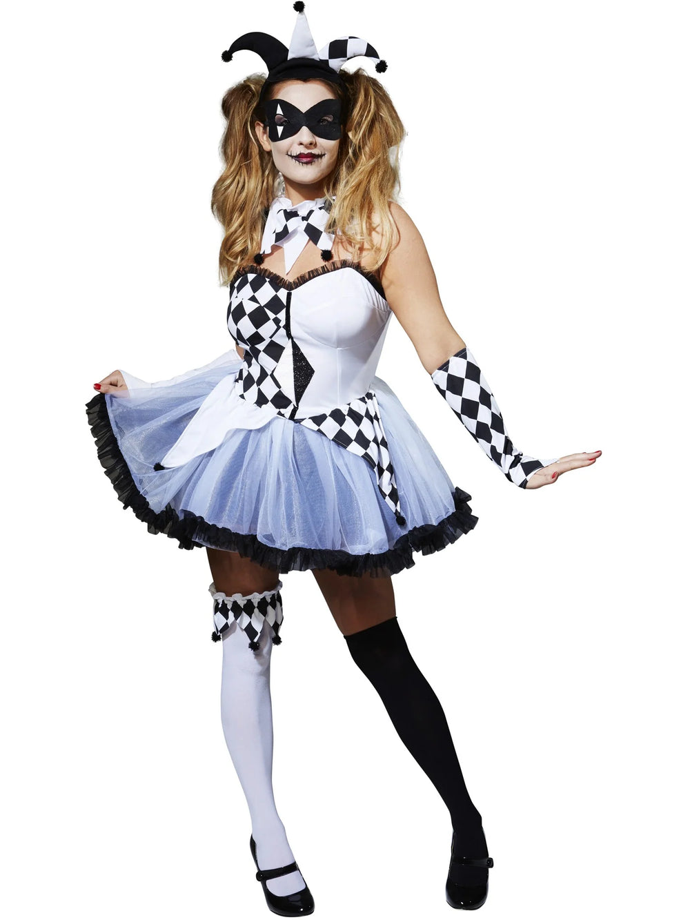 Jesterella Clown Costume By Rubies