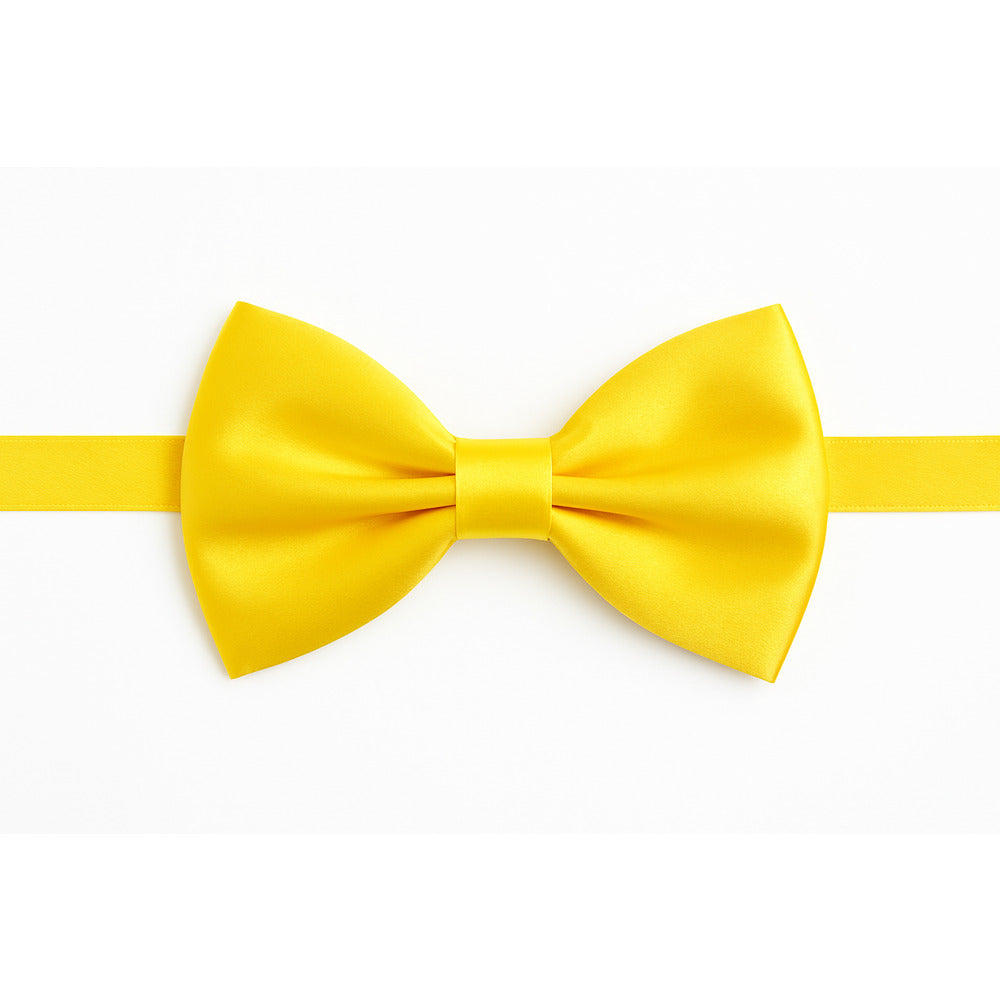Satin Bow Tie Adjustable Pre-Tied