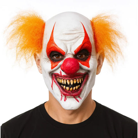 Hungry Clown Latex Mask Stylex Party