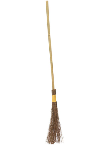 Authentic Witch's Broom Stick, Brown