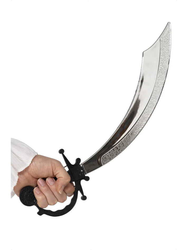 Pirate Sword Silver by Smiffys