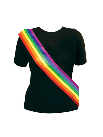 Rainbow Sash Pride By Rubies